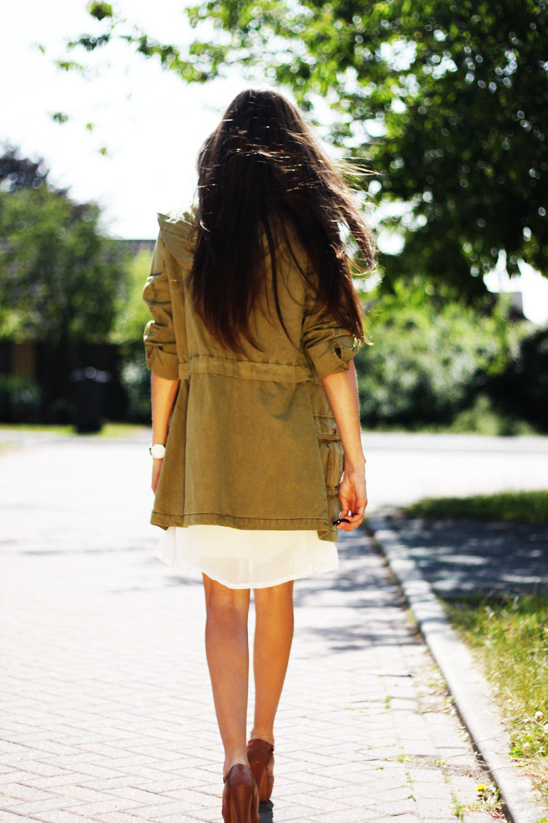 Crochet Tie Chiffon Dress Thumbnail