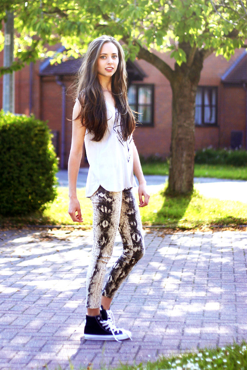 Diamond Print Tank Top Thumbnail