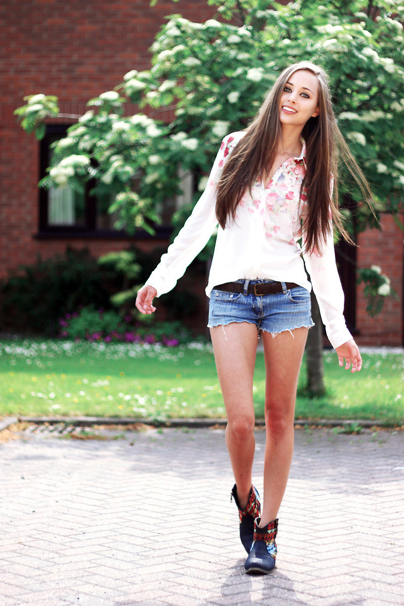 Floral Chiffon Shirt Thumbnail