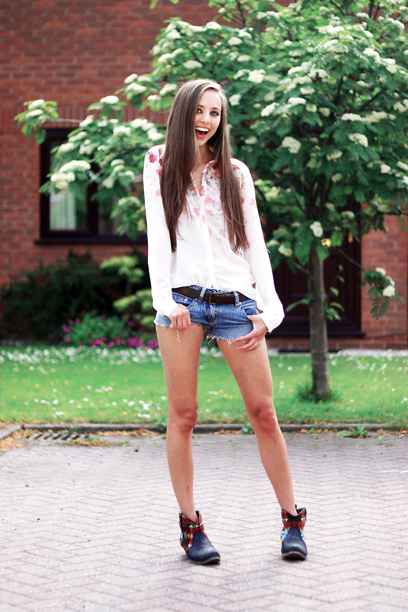 Floral Chiffon Shirt Thumbnail