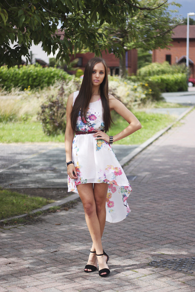 Floral High Low Dress Thumbnail