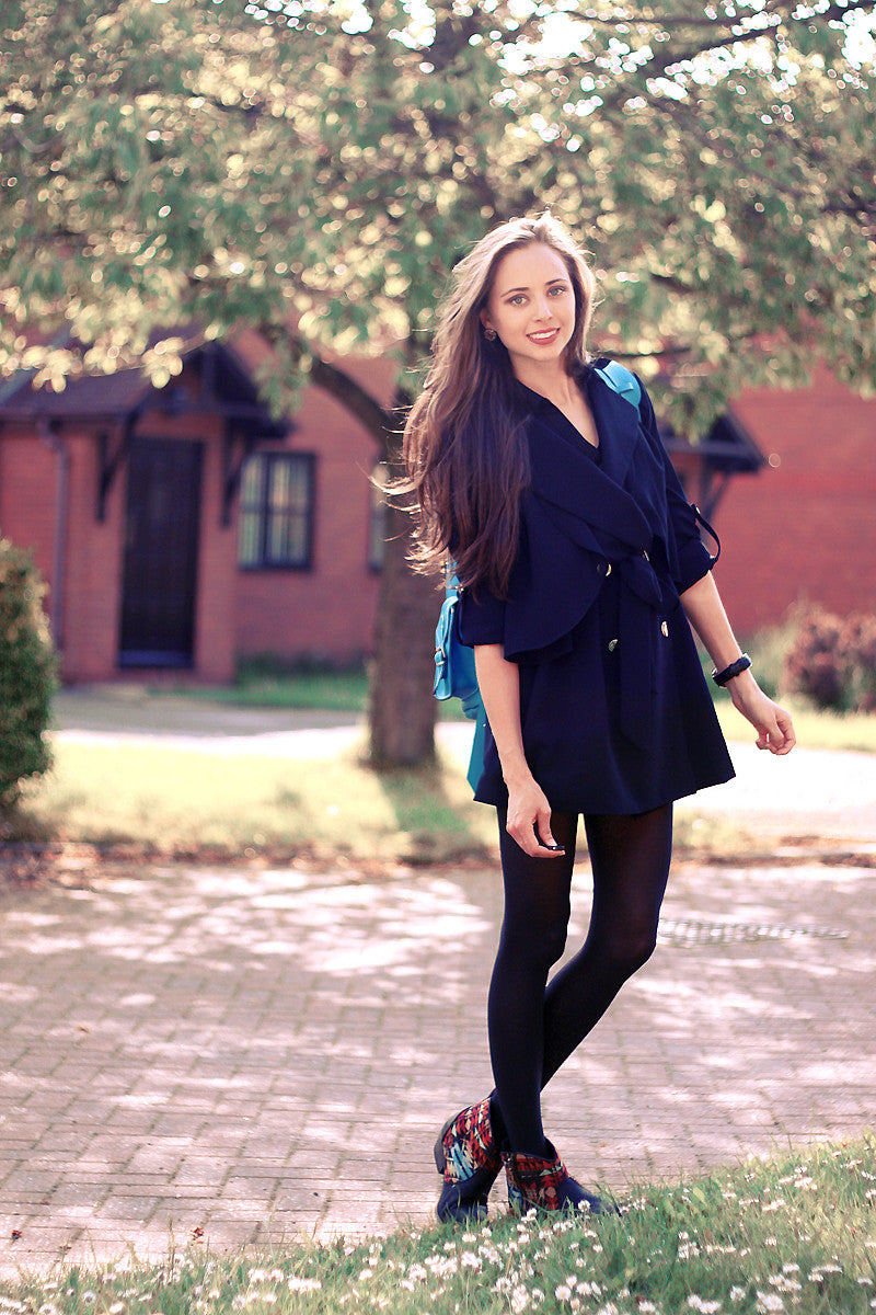 Navy Trench Coat Thumbnail