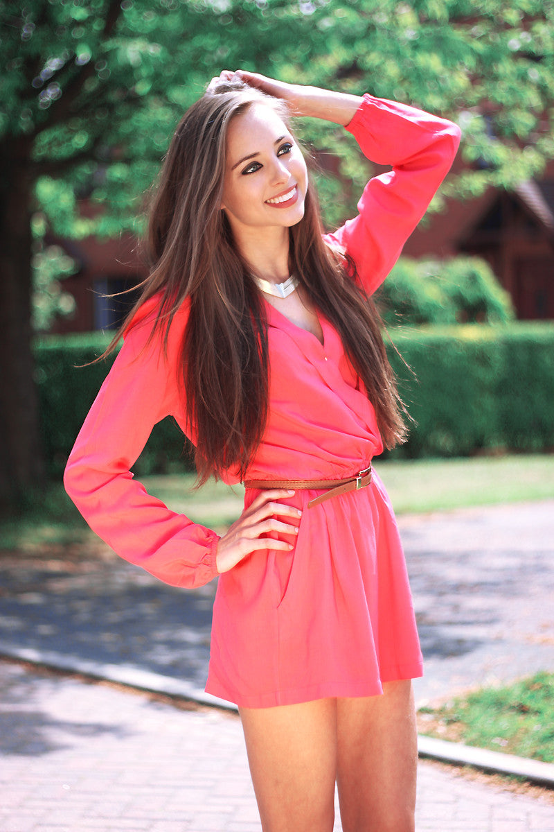 Pink Playsuit Thumbnail