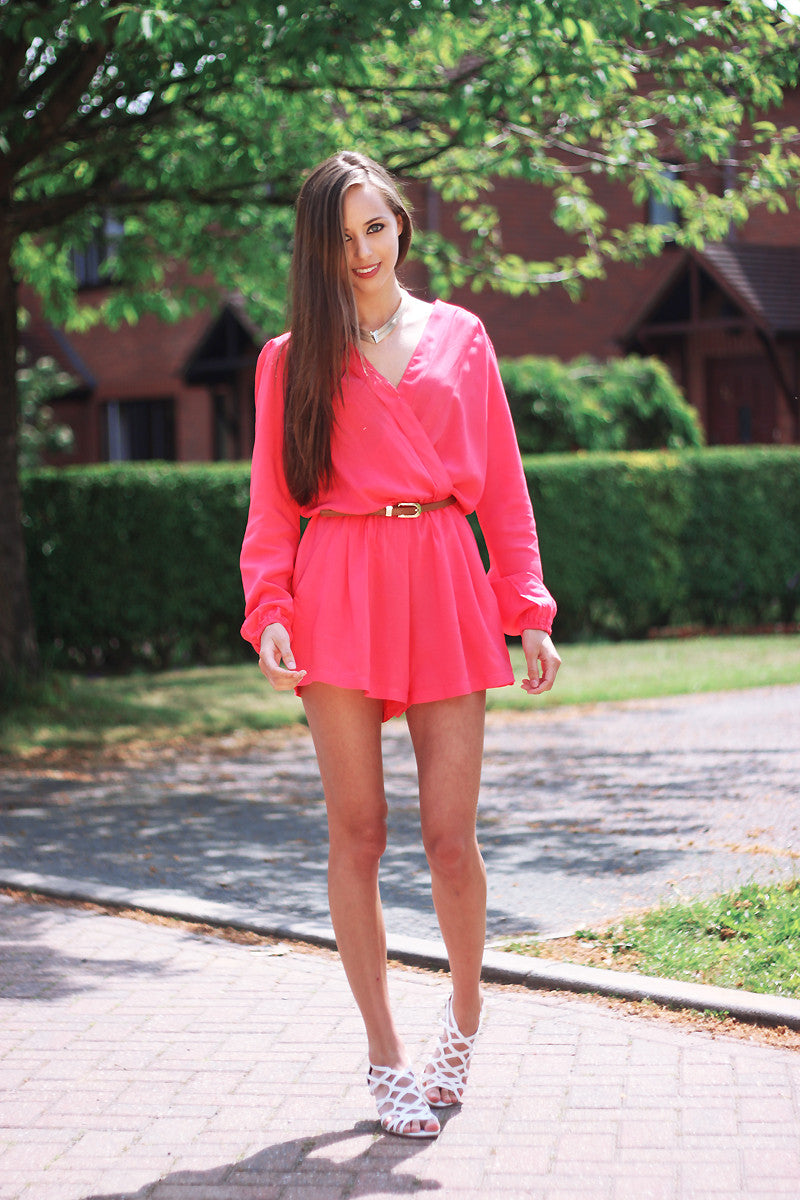 Pink Playsuit Thumbnail