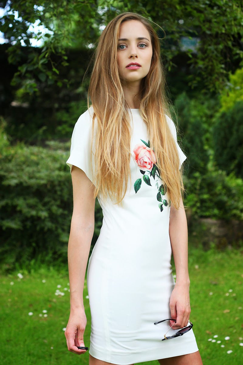 Rose Print Dress Thumbnail